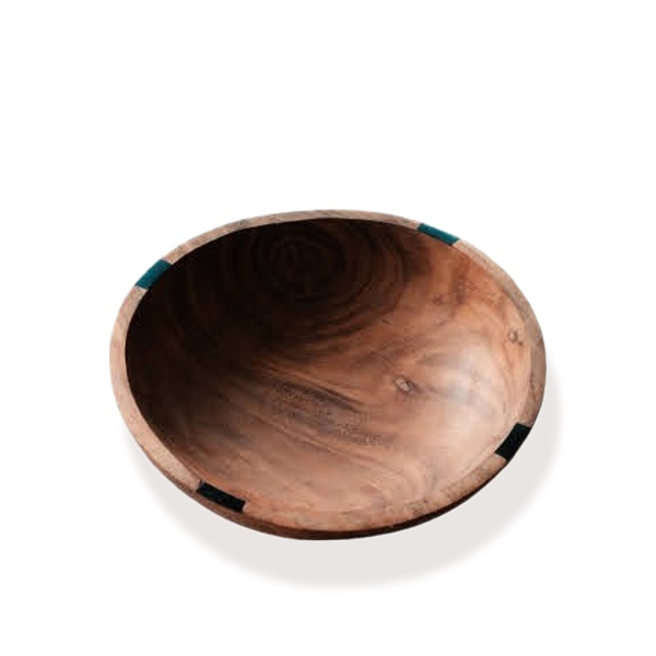 Nordico Wooden Bowl 25cm