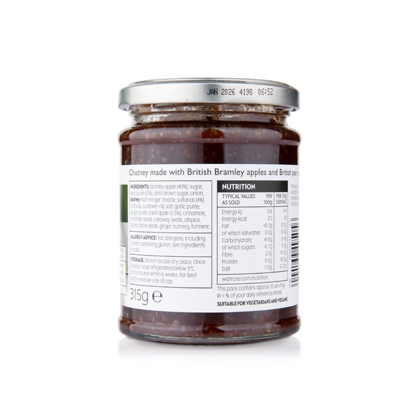 Waitrose Apple and Pear Chutney 315g