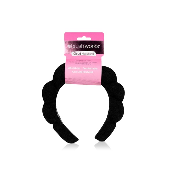 Brushworks Black Cloud Headband