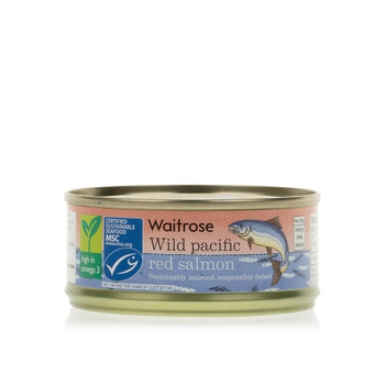 Waitrose Wild Pacific Red Salmon 105g