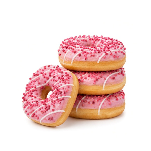 STRAWBERRY SQUARE DONUT 64G