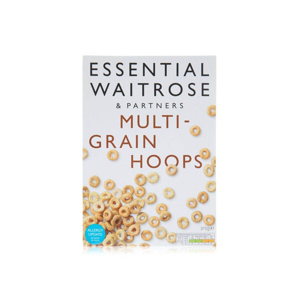 Waitrose Essential Multigrain Hoops 375g