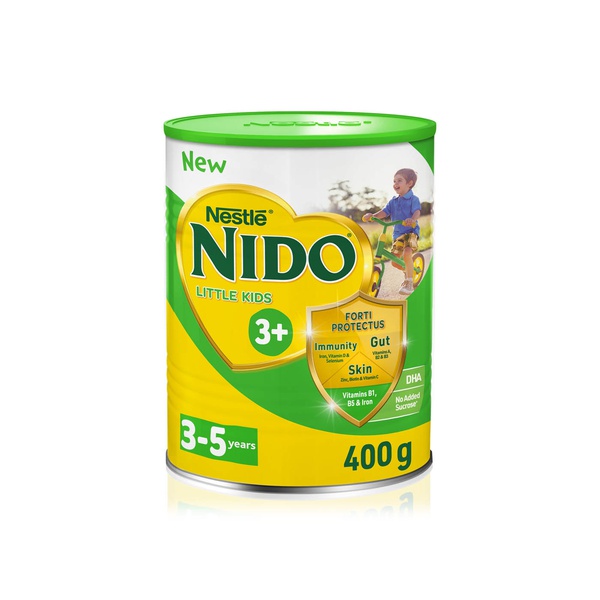 Buy Nestle nido 3+ growing up formula milk 3-5 years 400g in UAE