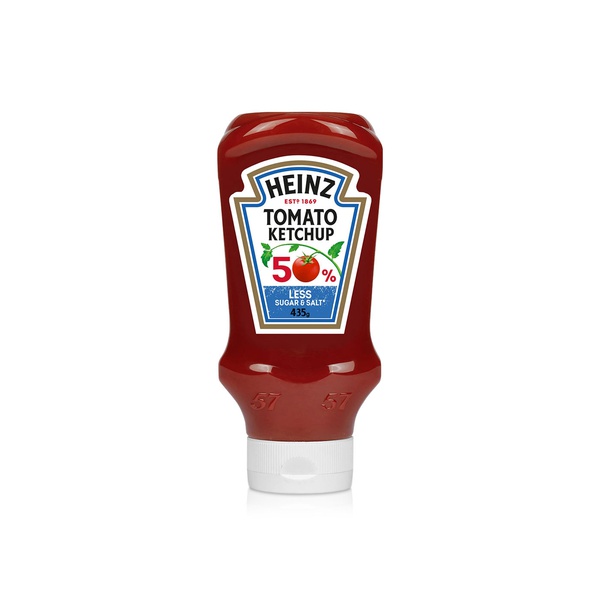 Heinz Tomato Ketchup with 50% Less Sugar and Salt