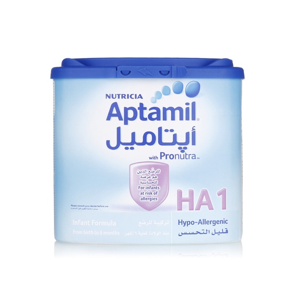 Aptamil Hypo-Allergenic 1 Infant Milk Formula 0-6 Months 400g