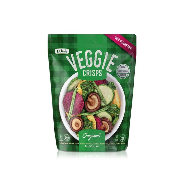 DJ&A Original Veggie Crisps 90g