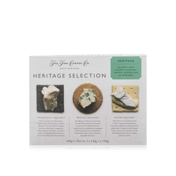 The Fine Cheese Co Heritage Selection Box Crackers 430g