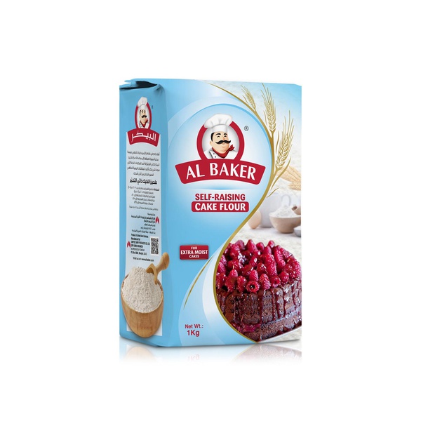 Al Baker Self-Raising Wheat Cake Flour 1kg