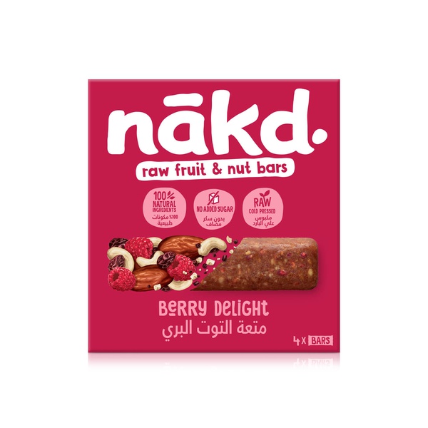 Nakd Berry Delight Bar 4 x 35g