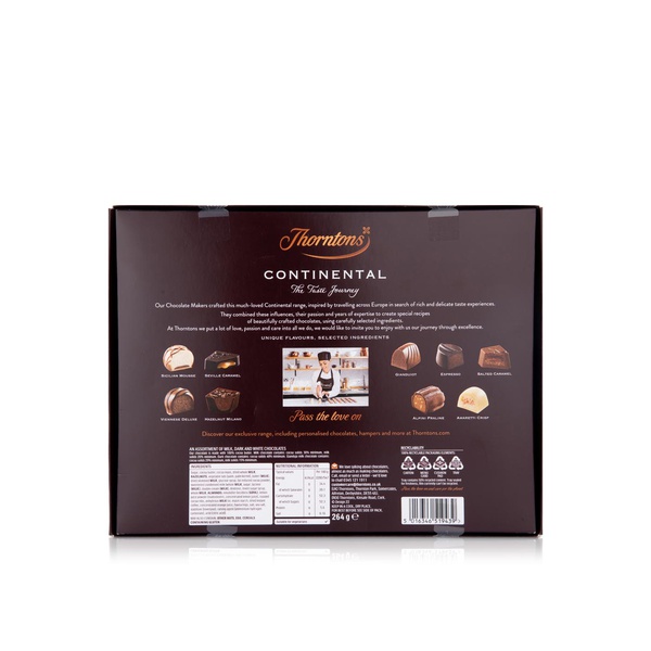 Thorntons Continental Collection Boxed Chocolate 264g