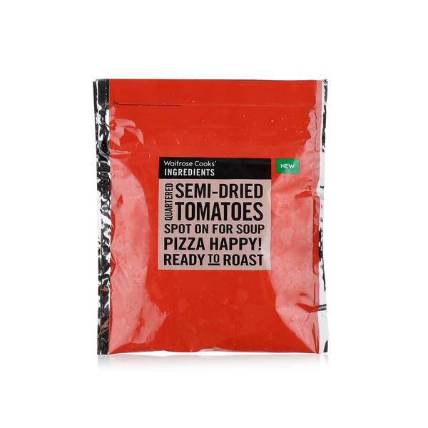 Buy Waitrose Cooks Ingredients frozen semi-dried tomatoes 100g in UAE