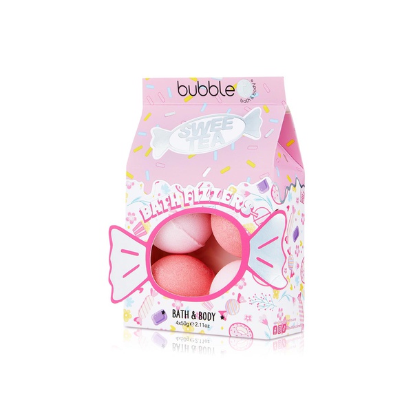 Bubble T Sweetea Bath Fizzers Bomb Set 50g x 4