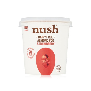 Nush Dairy-Free Almond Yog Strawberry 350g