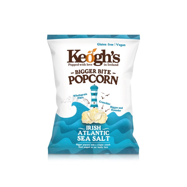 Keoghs Irish Sea Salt Popcorn 30g