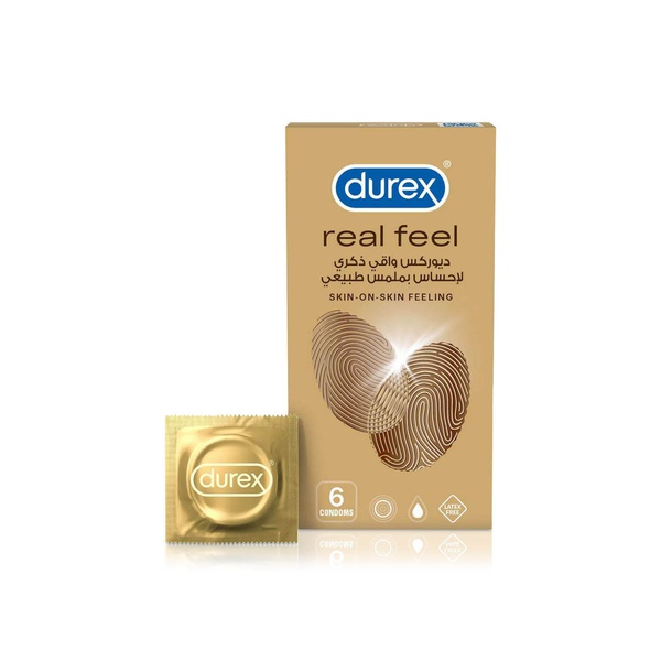 Durex Real Feel Condoms x 6