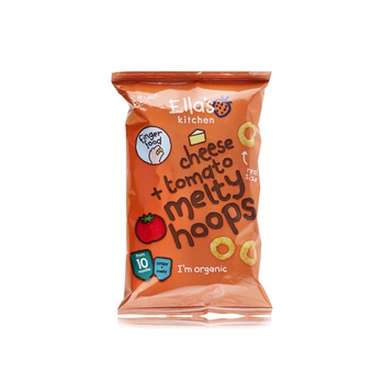 Ella's Kitchen Cheese & Tomato Melty Hoops 10 Months 20g