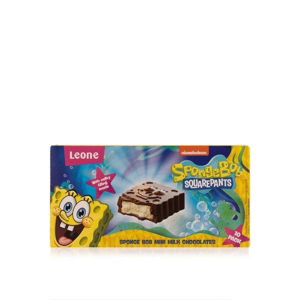 Leone 10 Spongebob mini milk chocolates 100g - Spinneys UAE