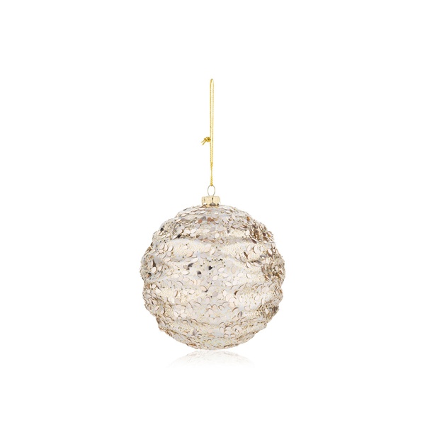 Premier Wavy Baubles 10cm