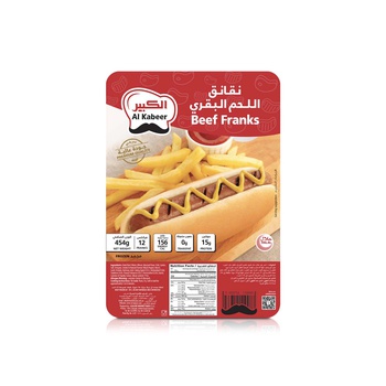 Al Kabeer Frozen Beef Franks 450G