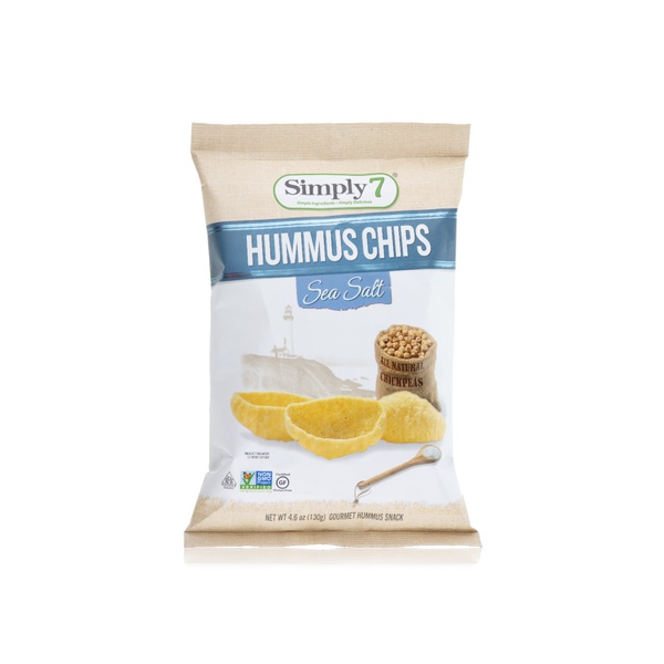 Simply 7 hummus chips sea salt 130g price in UAE Spinneys UAE