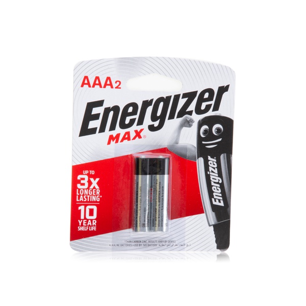 Energizer Max AAA Batteries x 2