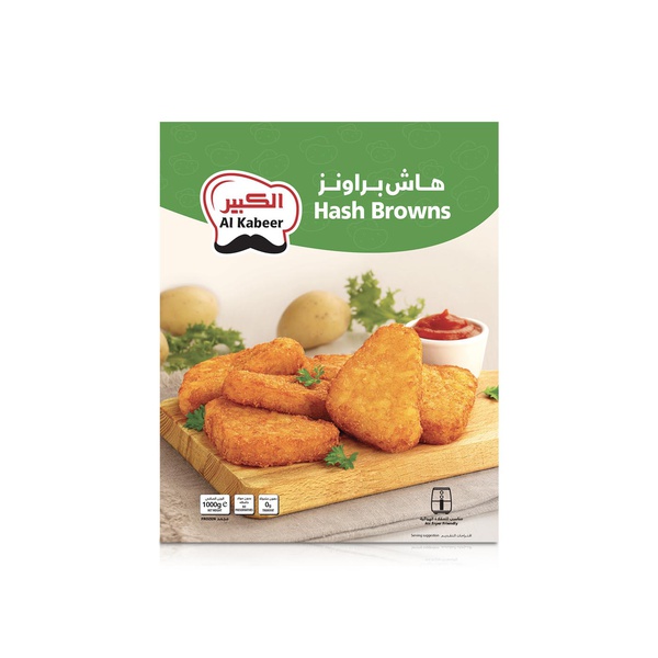 Buy Al Kabeer hash browns 1kg in UAE