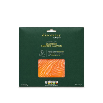 Discovery by Spinneys Scottish Smoked Salmon 200g