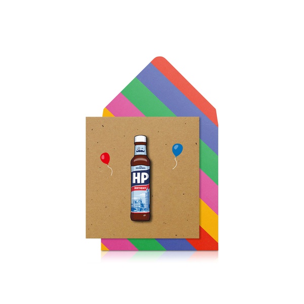 Tache HP Sauce Balloons Card