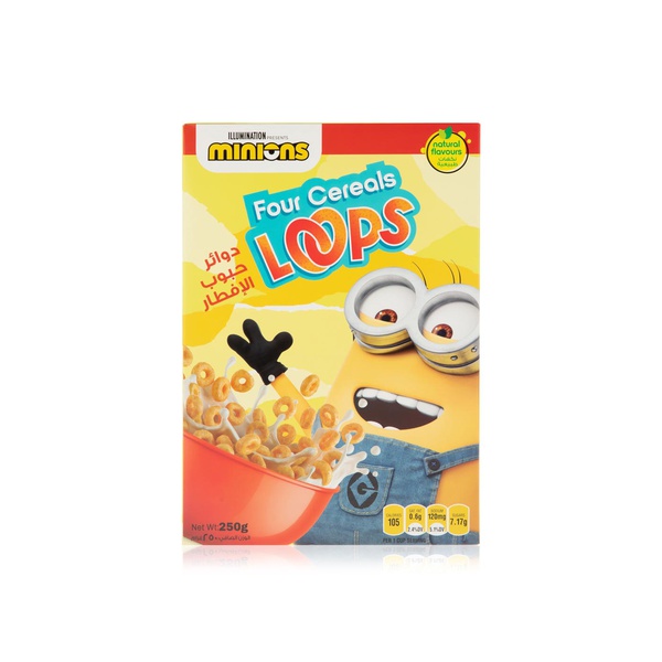 General Mills Minions Breakfast Cereal Vanilla Vibe 250g
