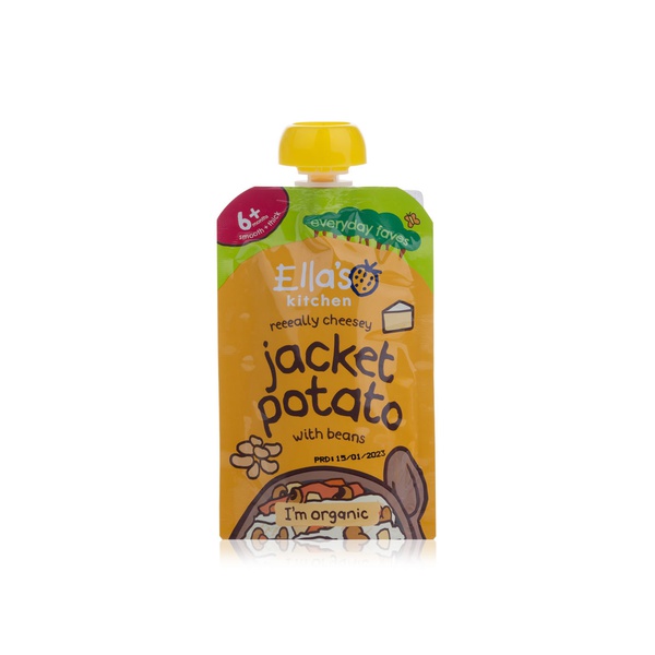 Buy Ellas Kitchen organic jacket potato with beans 100g in UAE