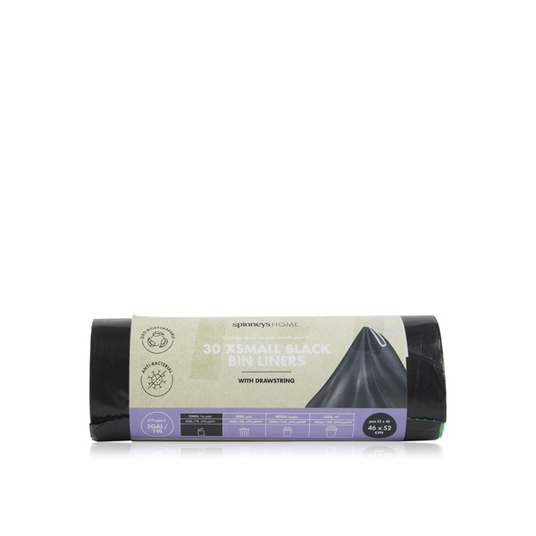 Spinneyshome Garbage Bags 46 x 52 (19 litre) Black