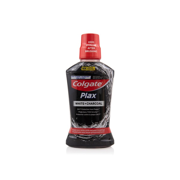 Colgate Plax Mouthwash White + Charcoal 500ml