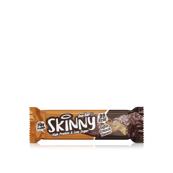 Skinny Protein Duo Bar Toffee Crunch Flavour 60g