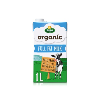 Arla Organic Full Fat Milk 1L