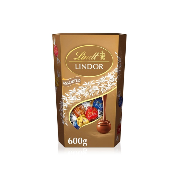 Lindt Lindor Assorted Chocolate Cornet 600g