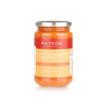 Waitrose Tomato & Mascarpone Pasta Sauce 350g
