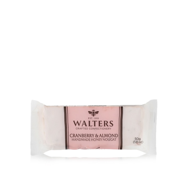 Walters Cranberry & Almond Nougat 50g