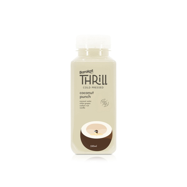 Barakat Thrill Coconut Punch Cold Pressed Fruit Juice 330ml