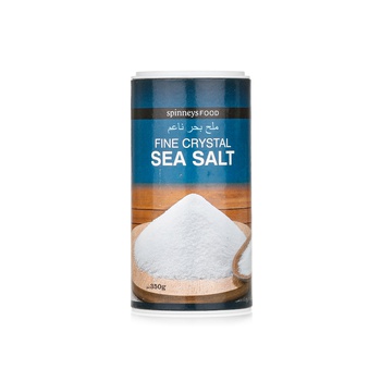 Spinneysfood fine crystal sea salt 350g