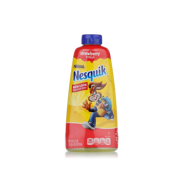 Nestle Nesquik strawberry syrup 650ml Spinneys UAE