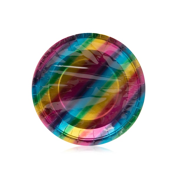 Creative Converting Rainbow Dinner Plate x 8