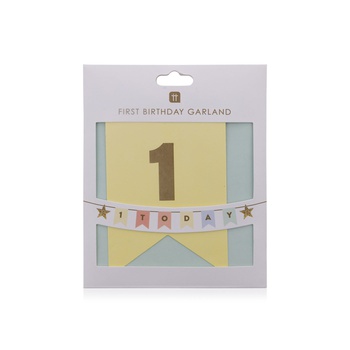 Talking Tables We Heart Birthdays 1 Today Garland