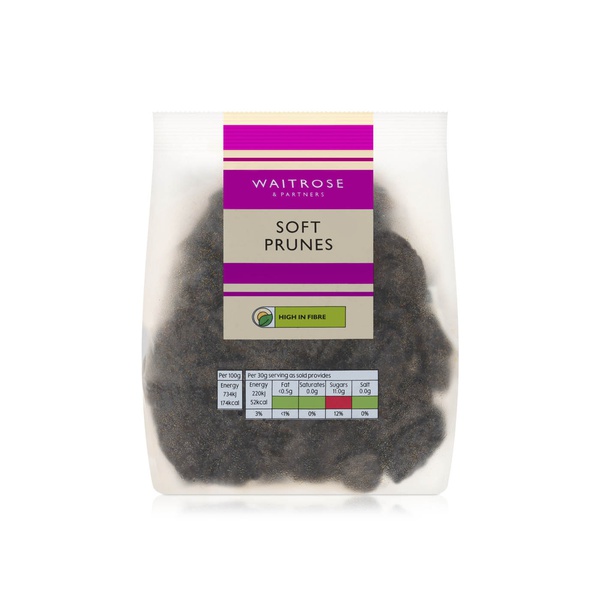Waitrose Soft Prunes 250g