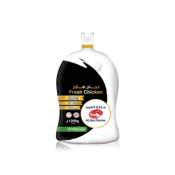 Al Ain Farms Fresh Chicken Whole 1.2kg