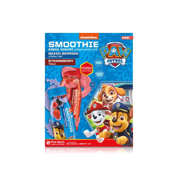 Balade Paw Patrol Mixed Berries and Strawberry Smoothies 120ml x 4