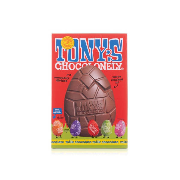 Tony's Chocolonely Chocolate Easter Egg with Mini Eggs 242g