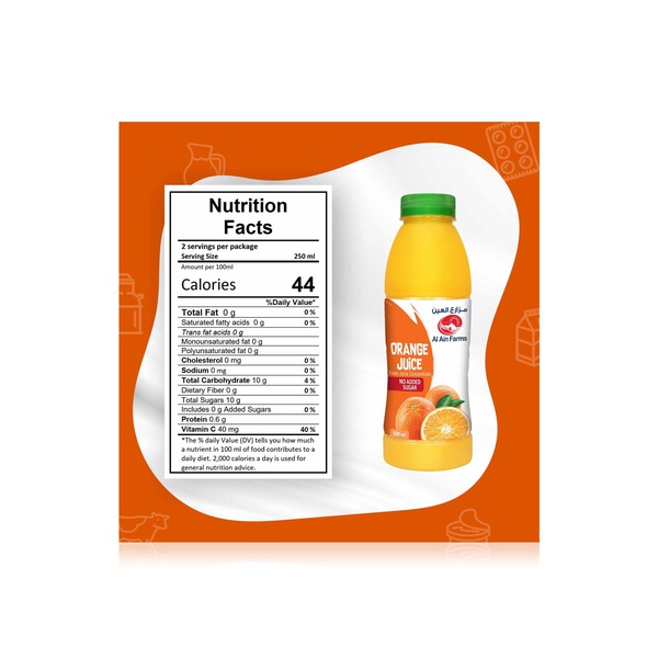 Al Ain Farms Orange Juice 500ml
