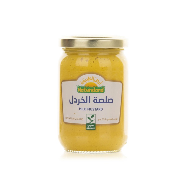 Natureland Mild Mustard 210g