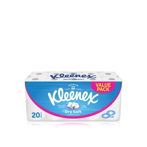 Kleenex Dry Soft Toilet Tissue 20 Rolls