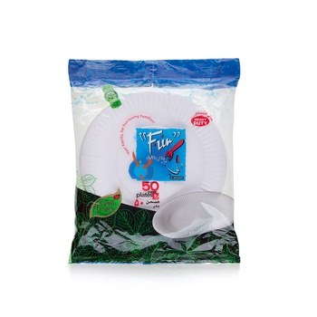 Fun Heavy Duty Paper Plate 9inches 50 Pack